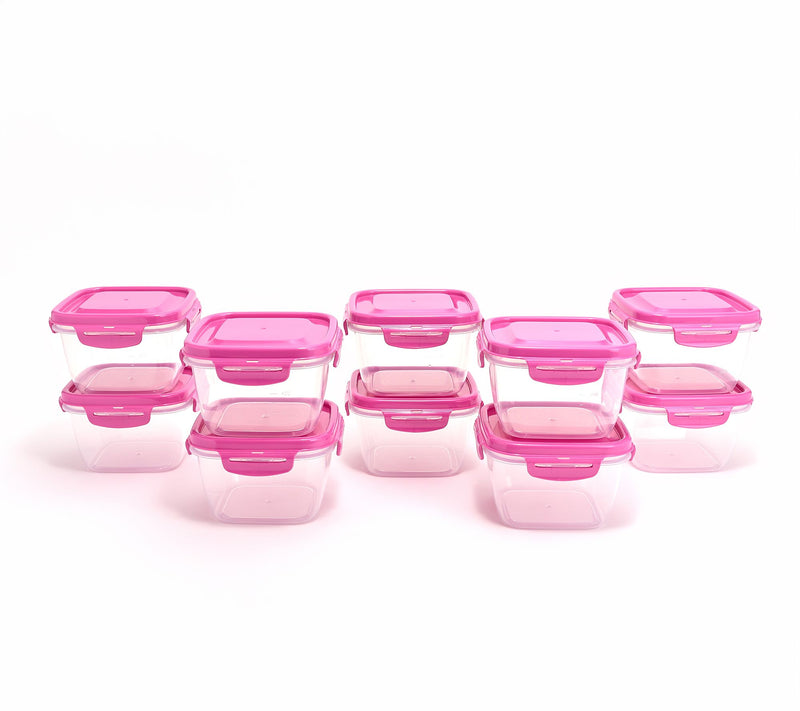 LocknLock 10-Pc SoundLock Mini Square Storage Set — View 3
