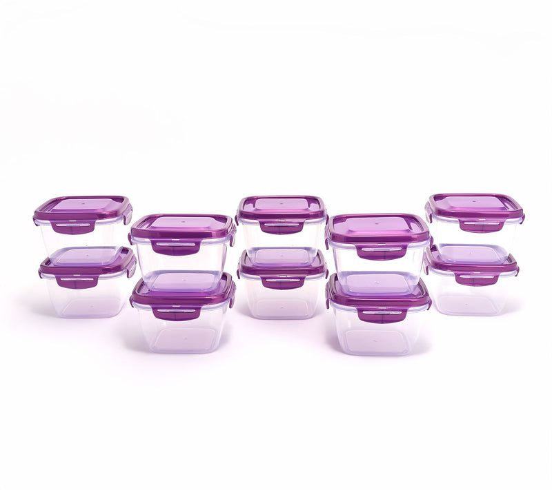 LocknLock 10-Pc SoundLock Mini Square Storage Set — View 9