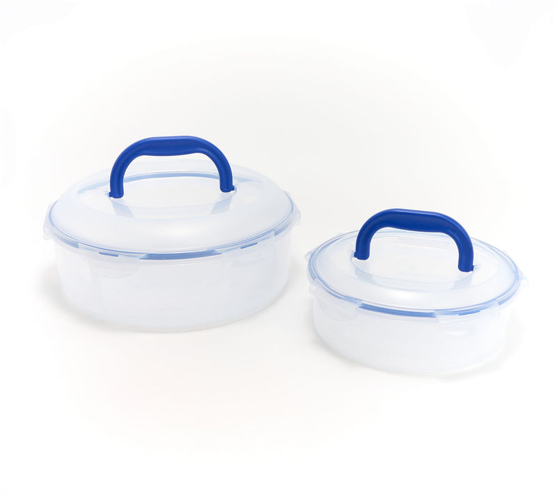 LocknLock 2-Pc Small & Large Nestable Pie Carriers — View 13