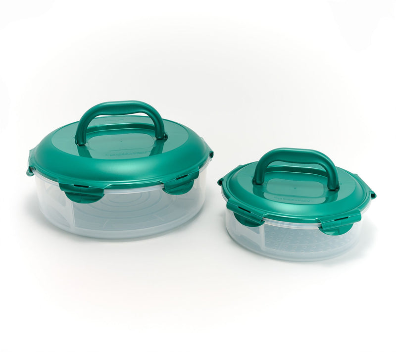 LocknLock 2-Pc Small & Large Nestable Pie Carriers — View 15