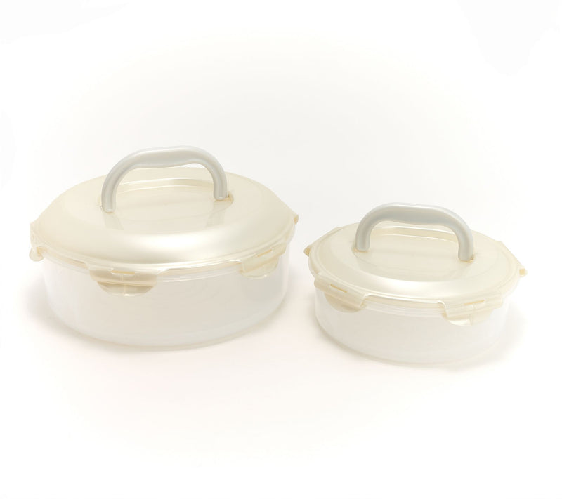 LocknLock 2-Pc Small & Large Nestable Pie Carriers — View 18