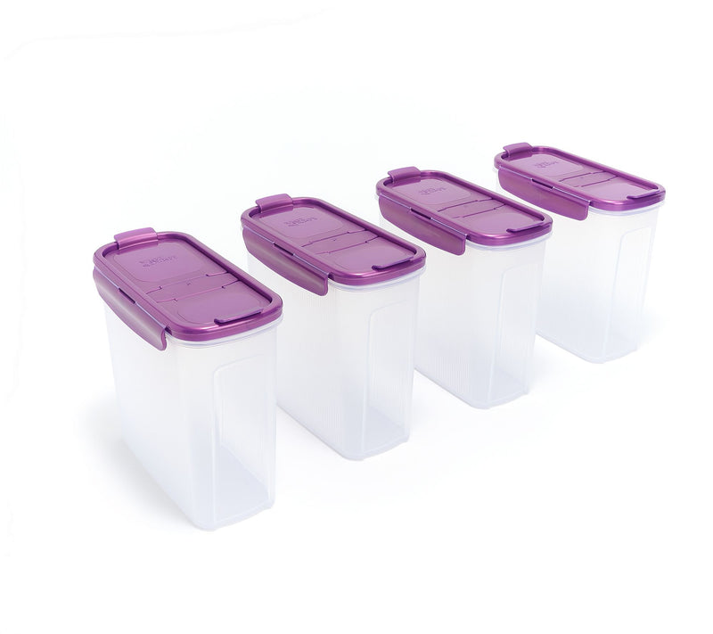LocknLock 4-Pc Slender Flip-Top Pantry Storage Set — View 19