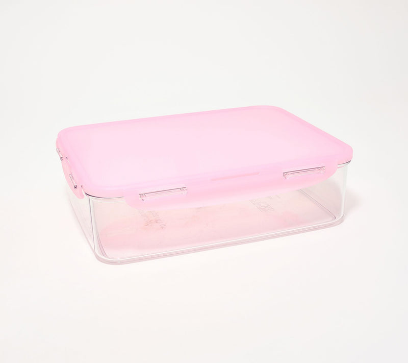 LocknLock Large 16.5-Cup Tritan Rectangle Containers — View 10