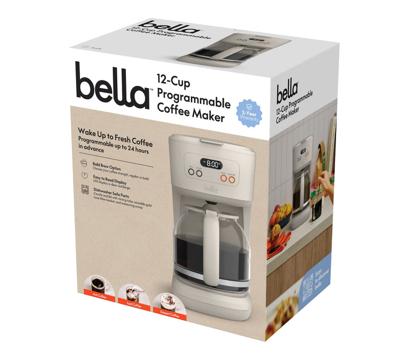 Bella 12 cup Programmable Coffee Maker — View 4