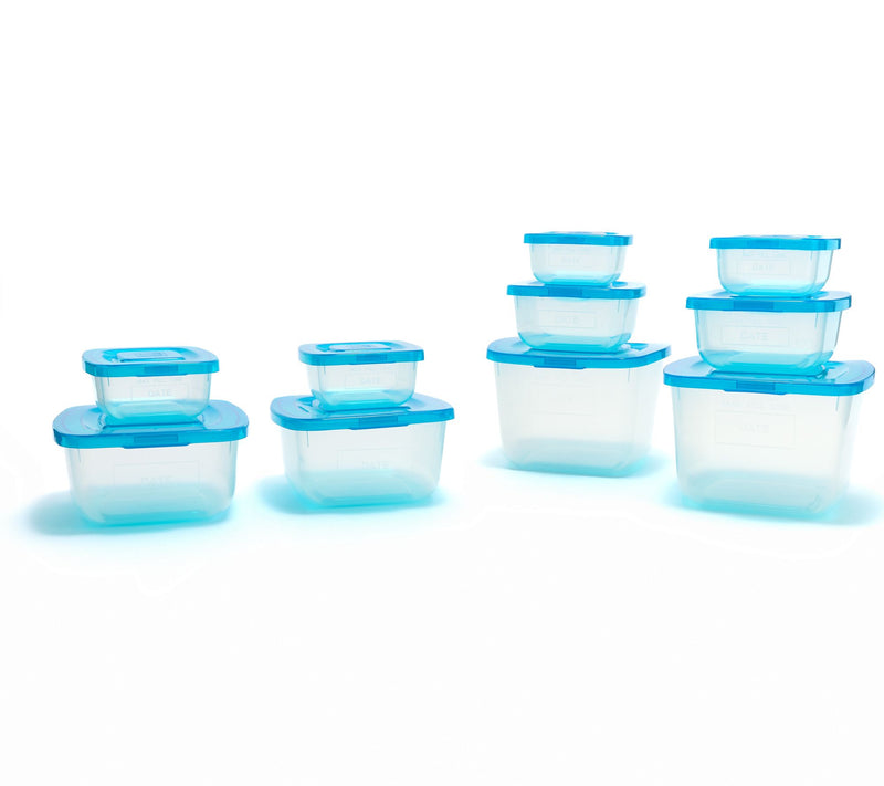 Mr. Lid 10-Piece Food Storage Containers W/ Attached Lids1 — Main view