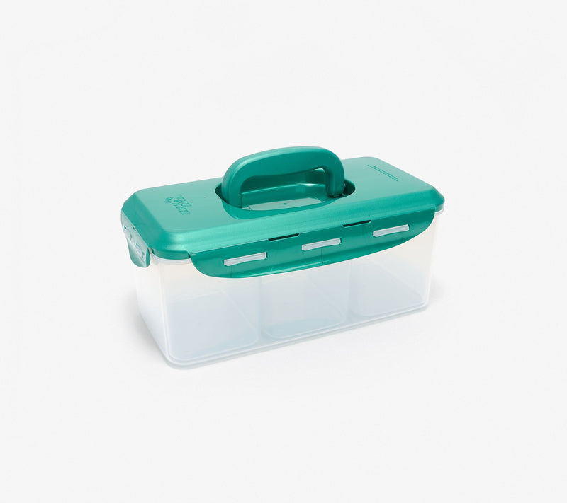 LocknLock Divided Rectangle W/ Handle Lid — View 15