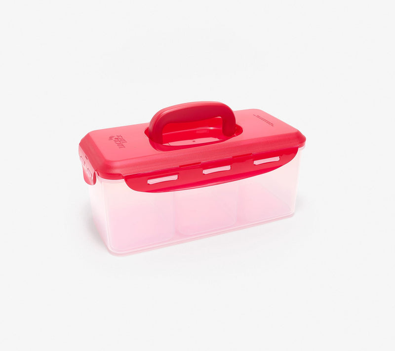 LocknLock Divided Rectangle W/ Handle Lid — View 16