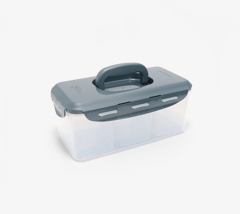 LocknLock Divided Rectangle W/ Handle Lid — View 17