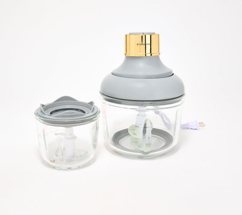 Geoffrey Zakarian Electric Food Chopper w 8-cup & 2.5-cup Bowls — View 6