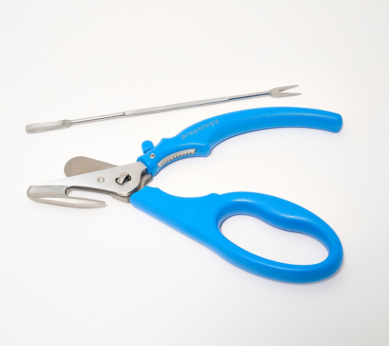 Prepology Shellfish Cutting Shears w/ 4 Seafood Forks — View 2