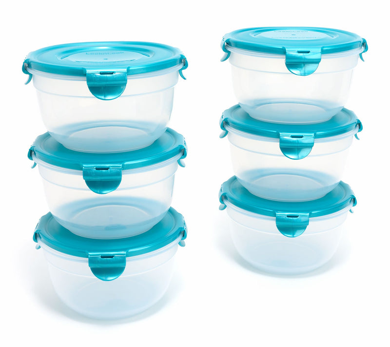 LocknLock Set of (6) 4-Cup Nesting Bowl Storage Set — View 12