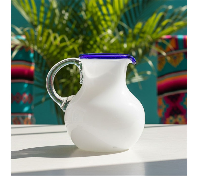 10 Strawberry Street Leon Mexican Glassware Pitcher — View 6