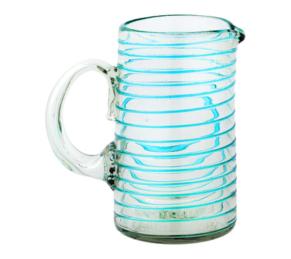 10 Strawberry Street Meridia Mexican GlasswarePitcher