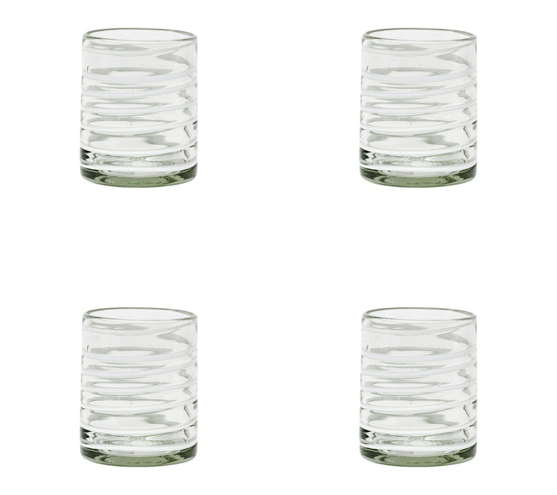 10 Strawberry Street Set of 4 Meridia Mexican DOF Glasses — View 11