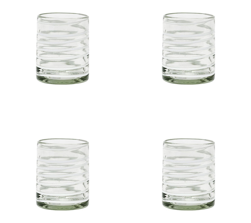 10 Strawberry Street Set of 4 Meridia Mexican DOF Glasses — View 4