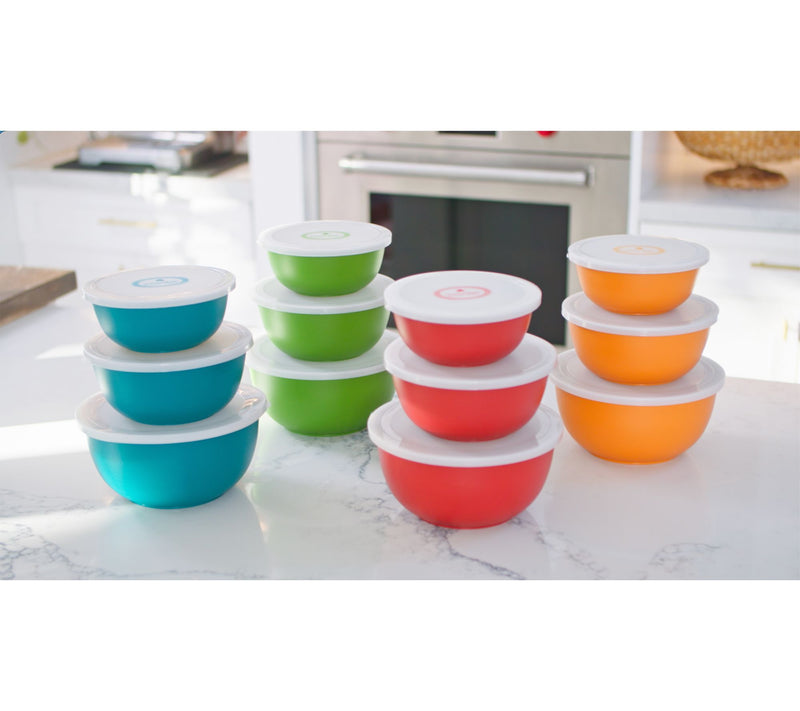 GemmaMade 3-Piece Microwave-Safe Magic Mixing Bowls — View 5