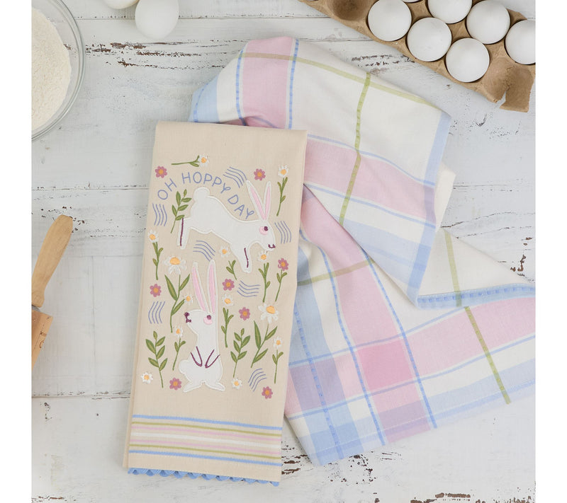 Design Imports Oh Hoppy Day Kitchen Towel Set/2 — View 2