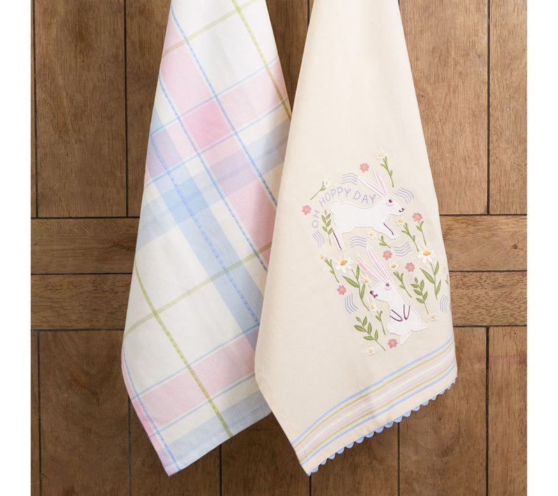 Design Imports Oh Hoppy Day Kitchen Towel Set/2 — View 3