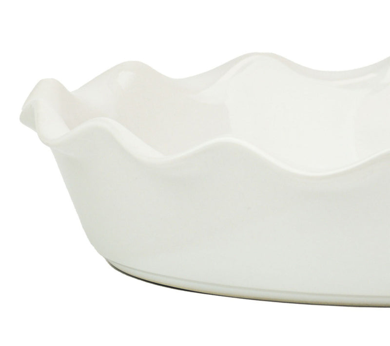 10 Strawberry Street Delano Ruffled Pie Dish — View 2