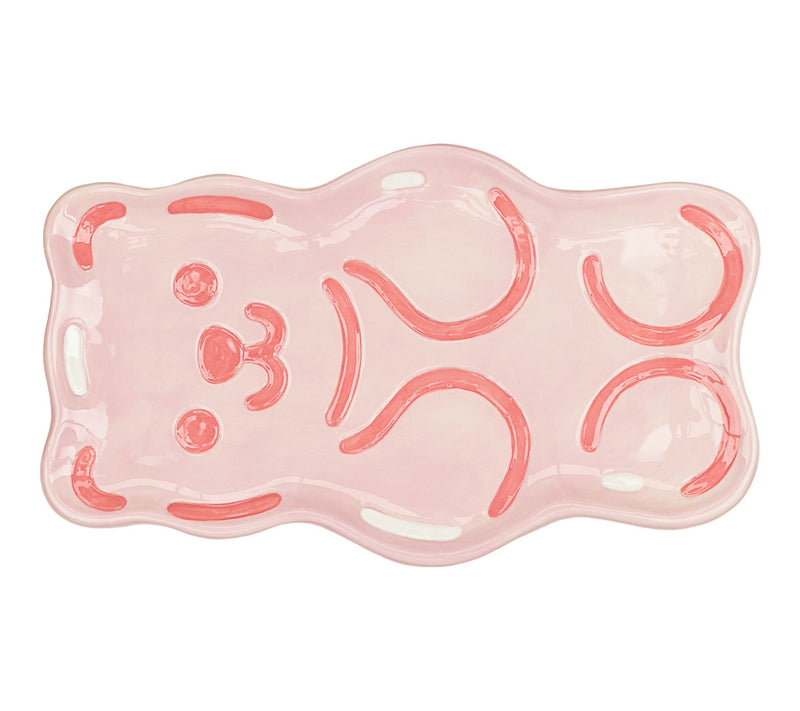 10 Strawberry Street Set of 4 Gummy Bear Appetizer Plates — View 3