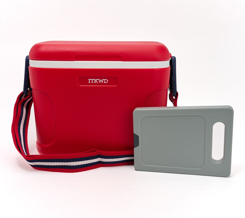 In The Kitchen with David Portable Hard cooler w/ Ice Pack Divider — View 6