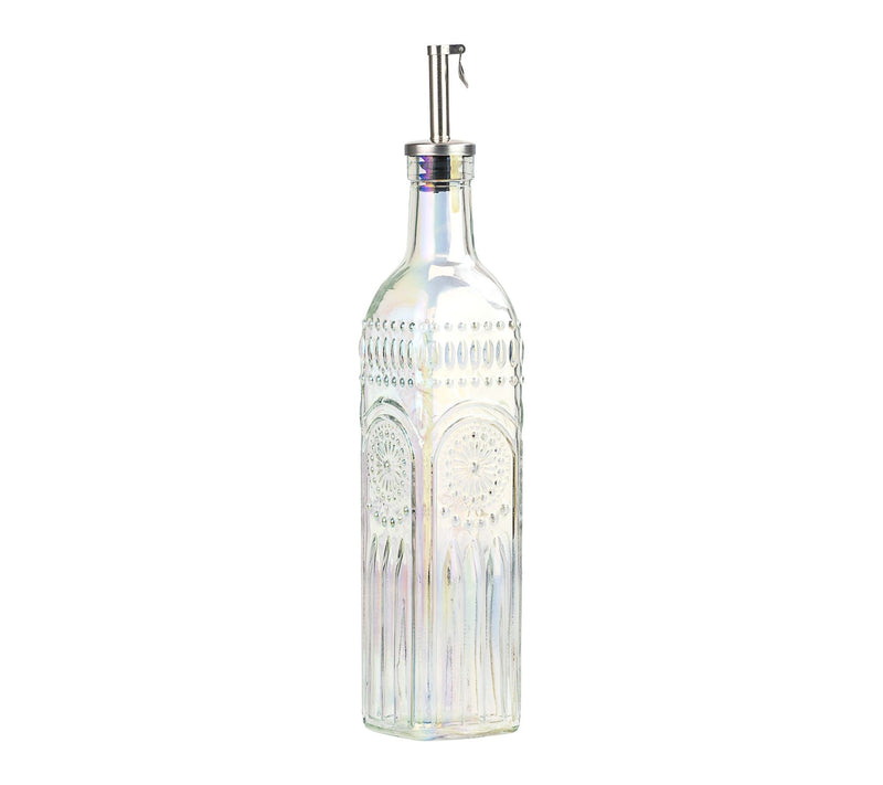 10 Strawberry Street Devonshire Textured Glass Oil Cruet — View 4