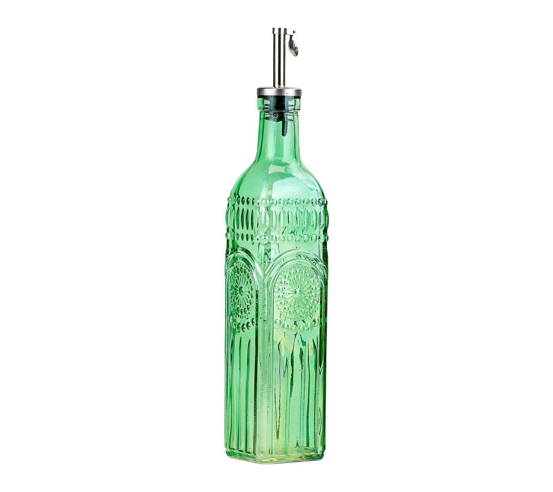 10 Strawberry Street Devonshire Textured Glass Oil Cruet — View 15