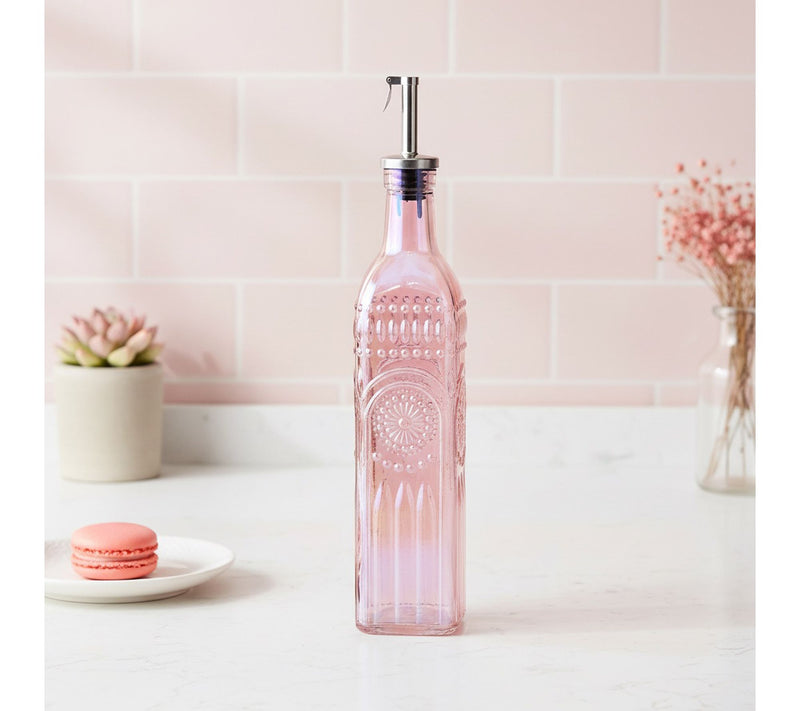 10 Strawberry Street Devonshire Textured Glass Oil Cruet — View 7