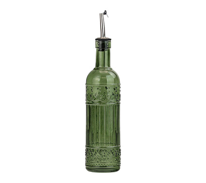 10 Strawberry Street Abercorn Textured Glass Oil Cruet