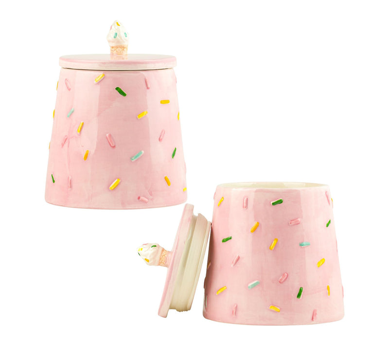 10 Strawberry Street Set of 2 Summer Fun Canisters — View 8