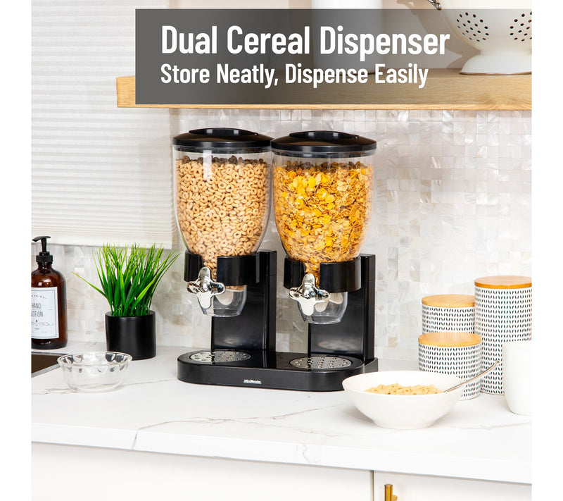 Mind Reader Double Cereal Dispenser for Countertop — View 2
