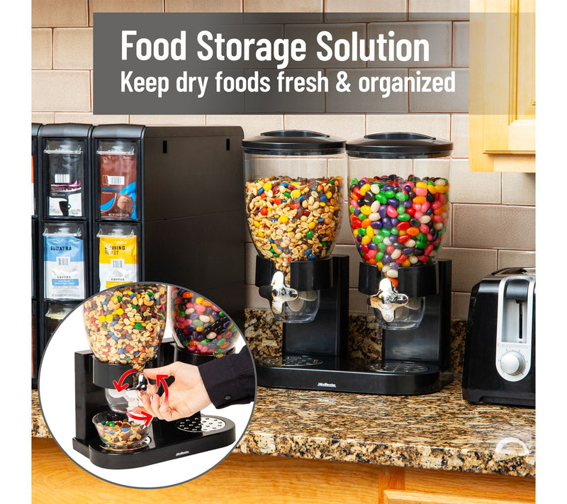 Mind Reader Double Cereal Dispenser for Countertop — View 6