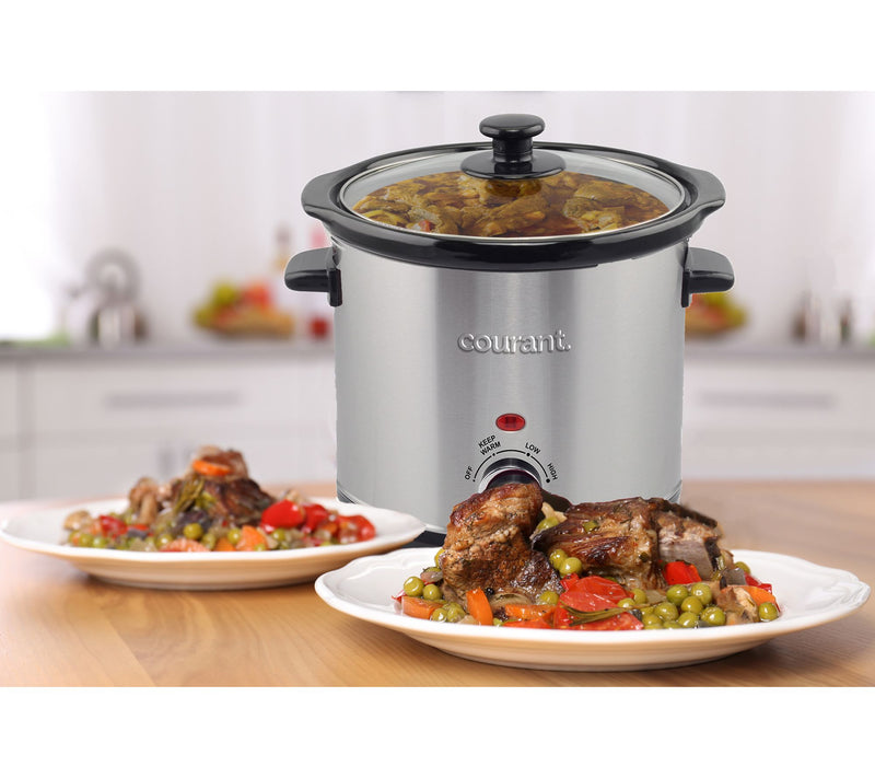 Courant 3.2 Qt Slow Cooker, Low/High/Warm Settings — View 5