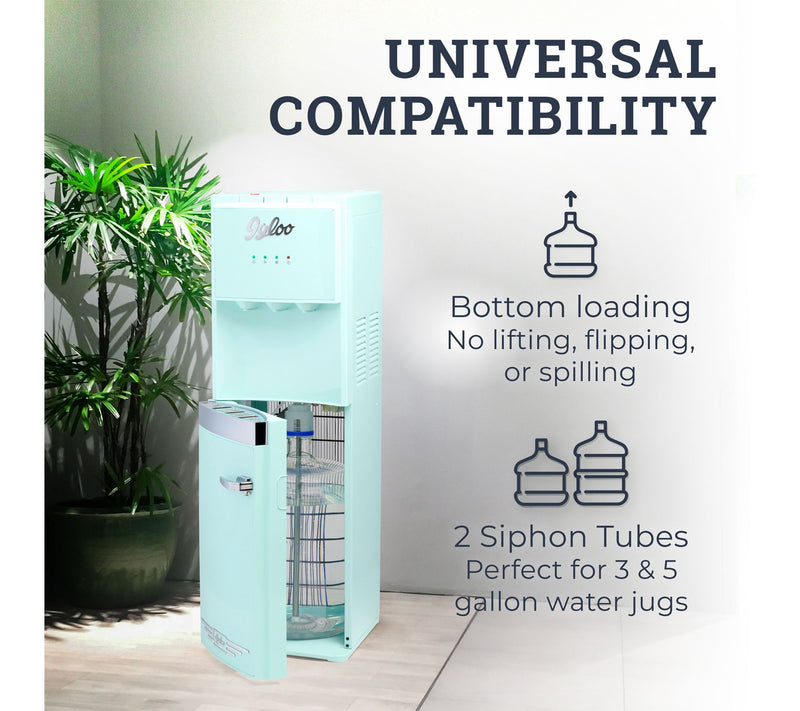 Igloo Retro Hot/Cold/Room Temp. Bottom-Load Water Dispenser — View 2
