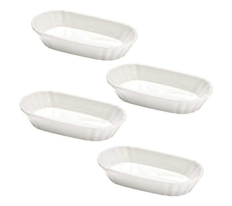 Temp-tations Set of 4 Hot Dog Plates — View 5