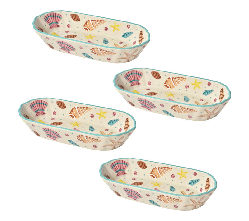 Temp-tations Set of 4 Hot Dog Plates — View 10
