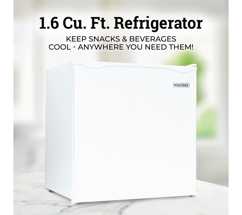 Igloo 1.6 cu. ft. Classic Compact Single Door Refrigerator — View 2