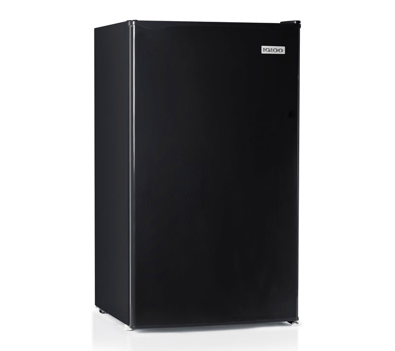 Igloo 3.2 cu. ft. Black Refrigerator w/ Freezer — Main view