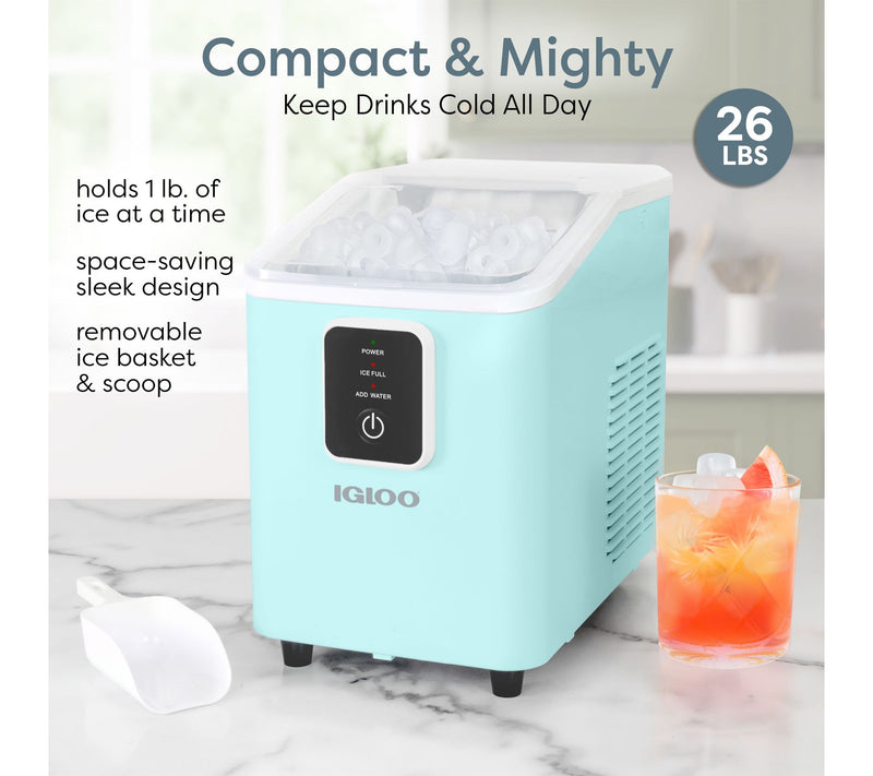 Igloo 26-lb. Self Cleaning Ice Maker — View 2