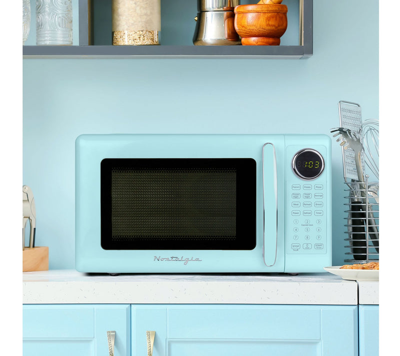 Nostalgia Retro 0.7 cu. ft. Countertop Microwave — View 8