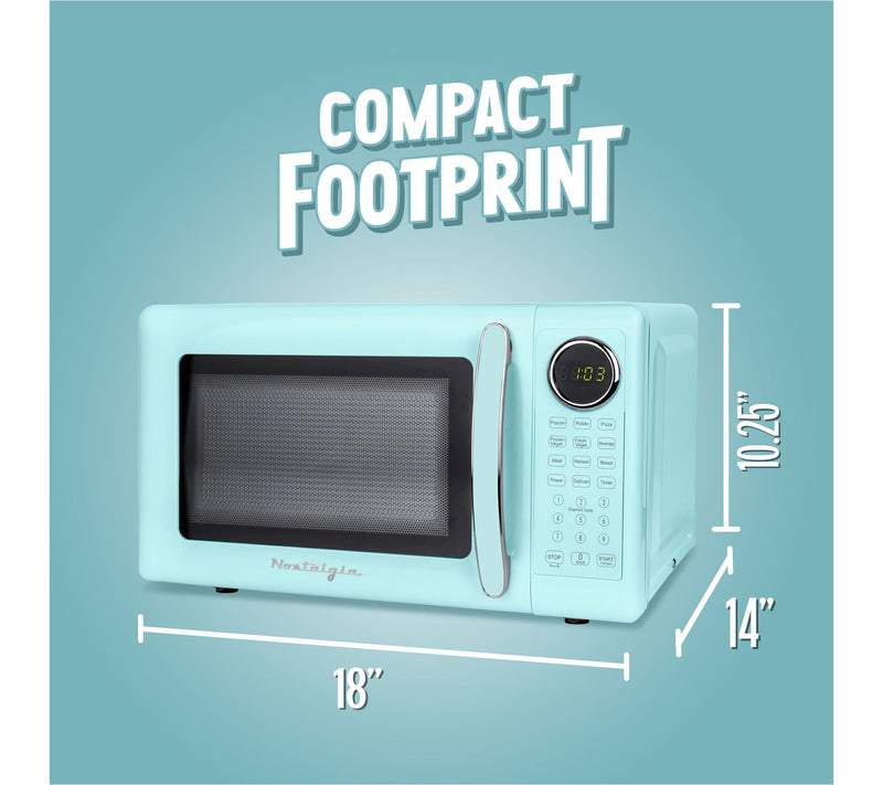 Nostalgia Retro 0.7 cu. ft. Countertop Microwave — View 7