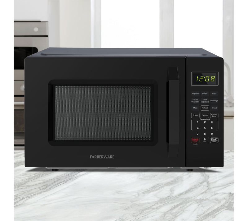 Farberware 1.1 cu. ft. 1000-Watt Compact Microwave Oven — View 6