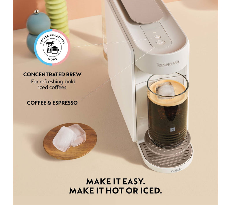 Nespresso Vertuo Up Coffee & Espresso Maker, Pearl White — View 7