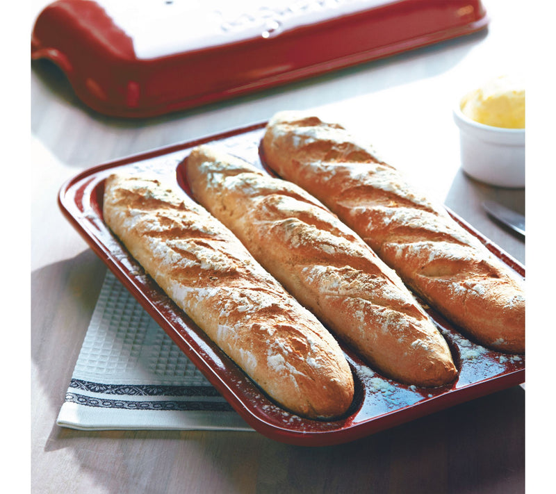 Emile Henry, USA Baguette Baker — View 8