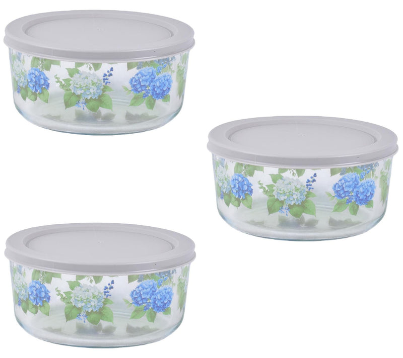 Temp-tations Seasonal Set of (3) Borosilicate Glass Bowls — View 3