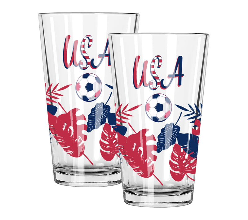 The Memory Company USA 2PK 16oz Pint Glass — Main view