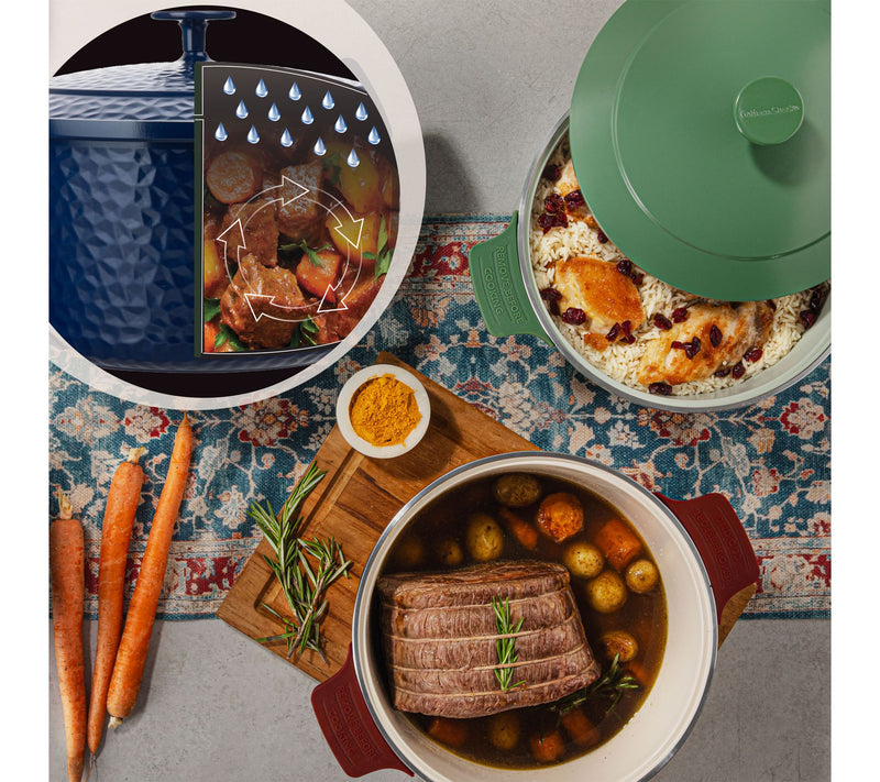 Gotham Steel 5-qt Hammered Dutch Oven w/ 5pc Tool Set — View 14