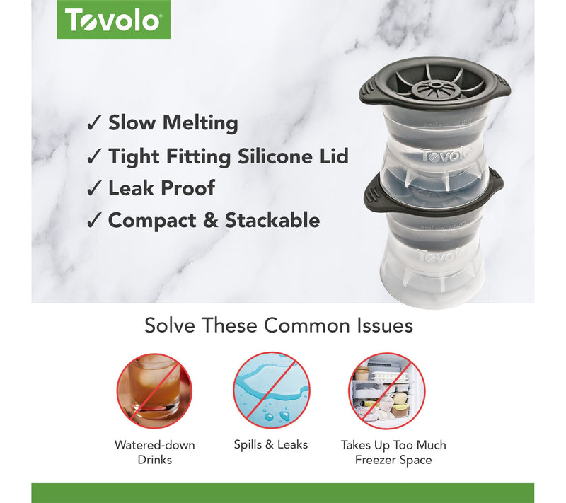 Tovolo Sphere Ice Molds Set of 2 — View 2