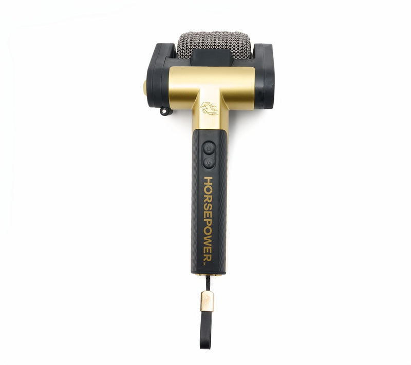 Horsepower Giddy Up Gold Rechargeable Bristleless Grill Brush — View 2