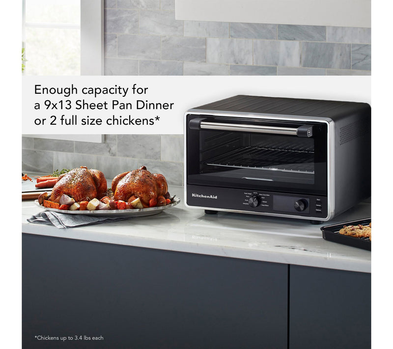 KitchenAid Digital Countertop Oven with Air Fry& Pizza Stone — View 2
